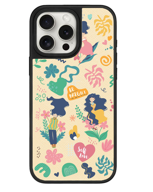 สติ๊กเกอร์ iPhone Leather Grip - Self Love Pack 2.0