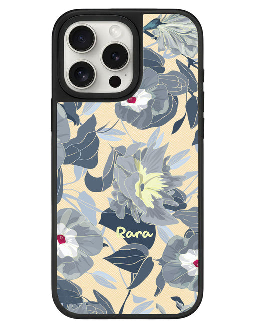 iPhone Leather Grip - เดือนกันยายน Morning Glory