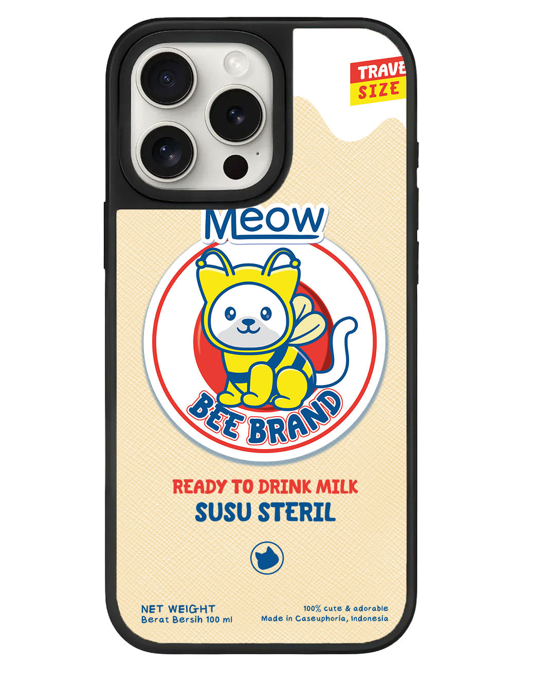 ปลอกหุ้มหนังสำหรับ iPhone - Bee Brand