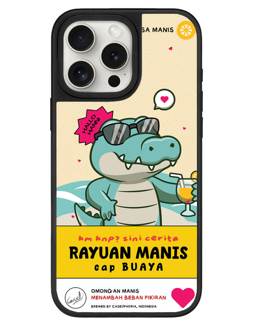 กริปหนังสำหรับ iPhone - แคปบัวญ่า