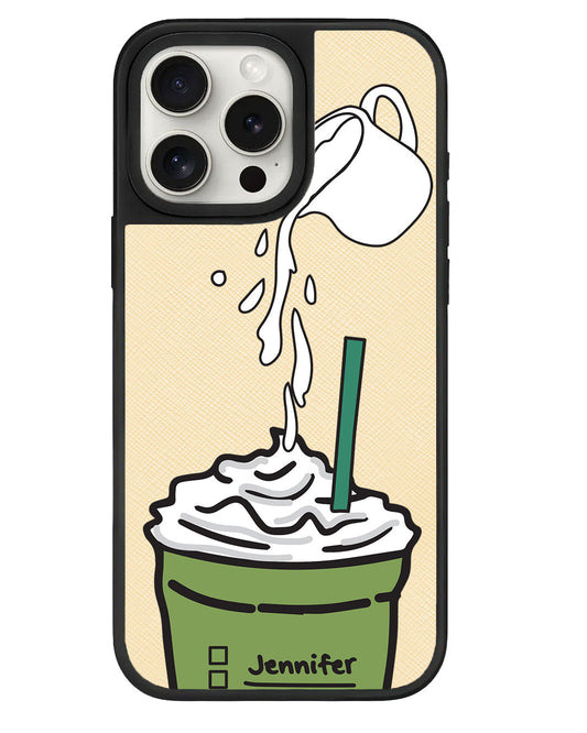 ที่จับหนังสำหรับ iPhone - ชาเขียวมัทฉะปั่น