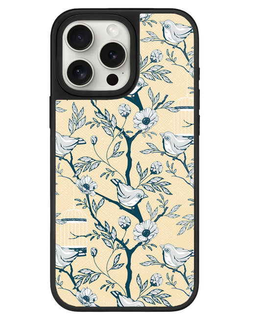 ที่จับหนังสำหรับ iPhone - Lovebird Monochrome