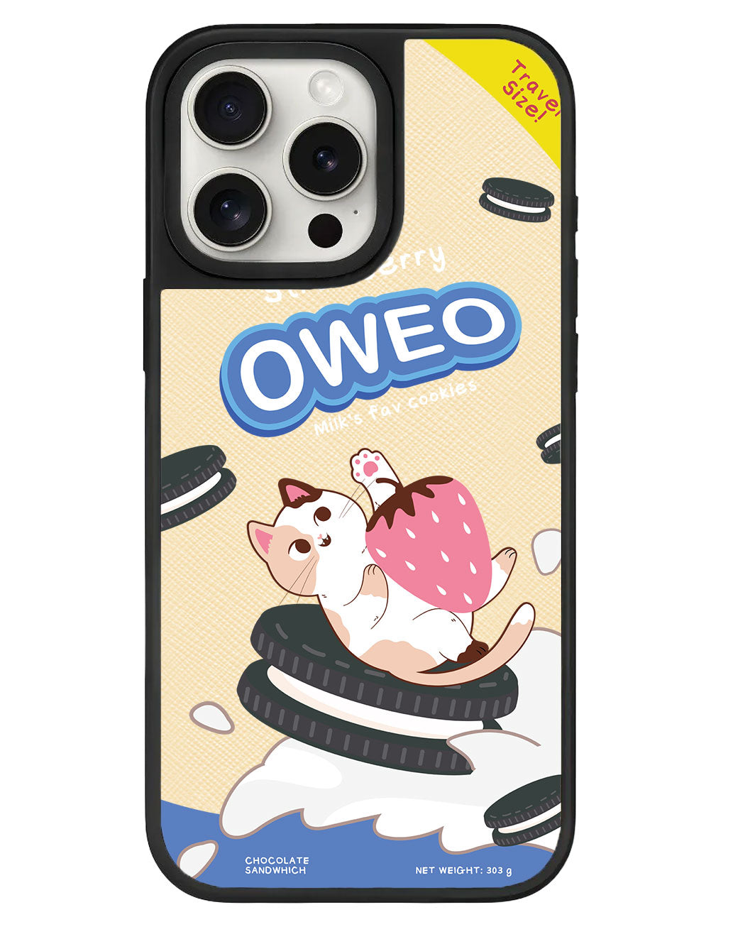 ที่จับหนังสำหรับ iPhone - Oweo Cat