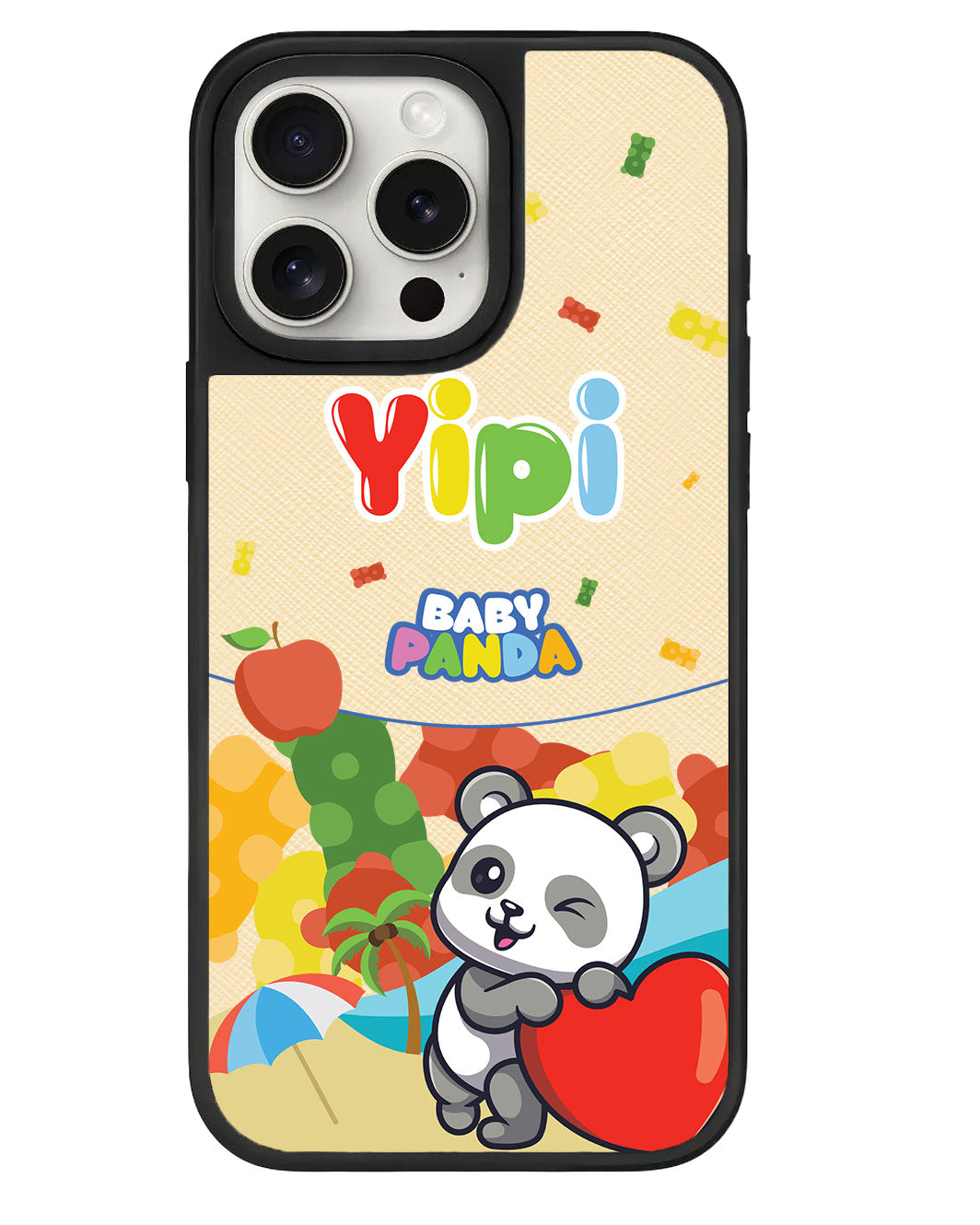 ที่จับหนังสำหรับ iPhone - Yipi Strawberry Kiss