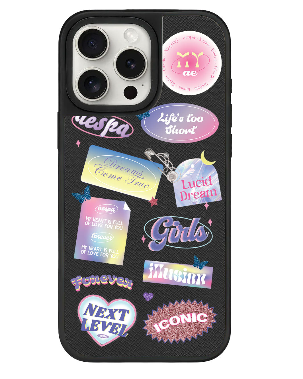 ที่จับหนังสำหรับ iPhone - Aespa Girls Pack