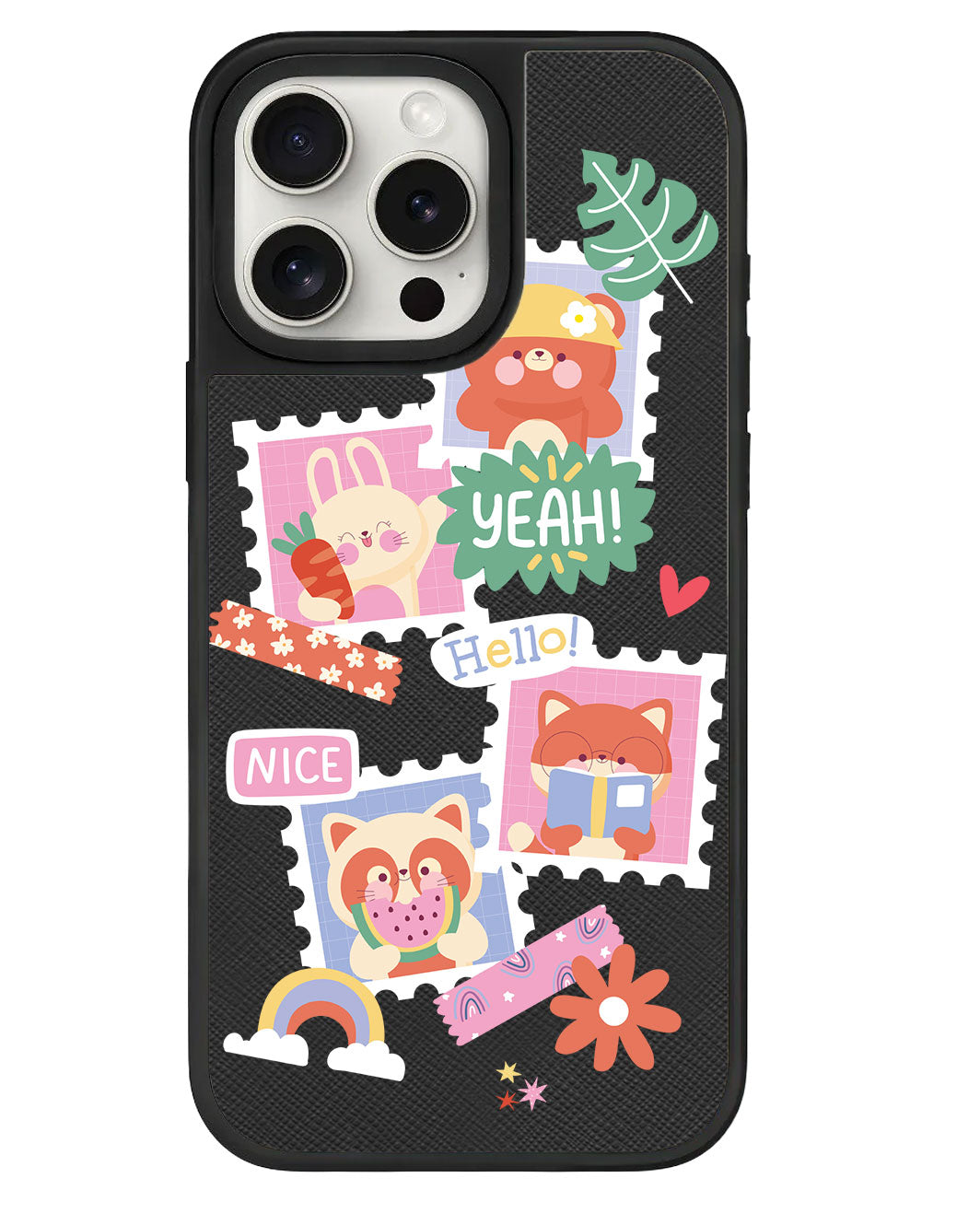 ปลอกหุ้มหนังสำหรับ iPhone - Animal Squad