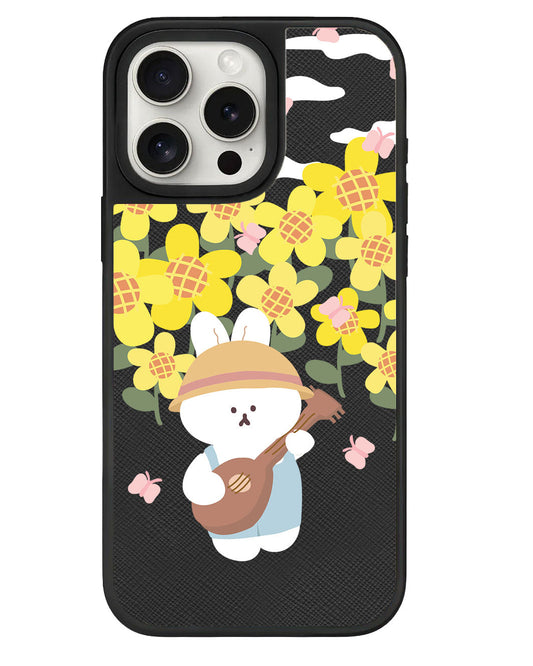 ที่จับหนังสำหรับ iPhone - กระต่ายอูคูเลเล่
