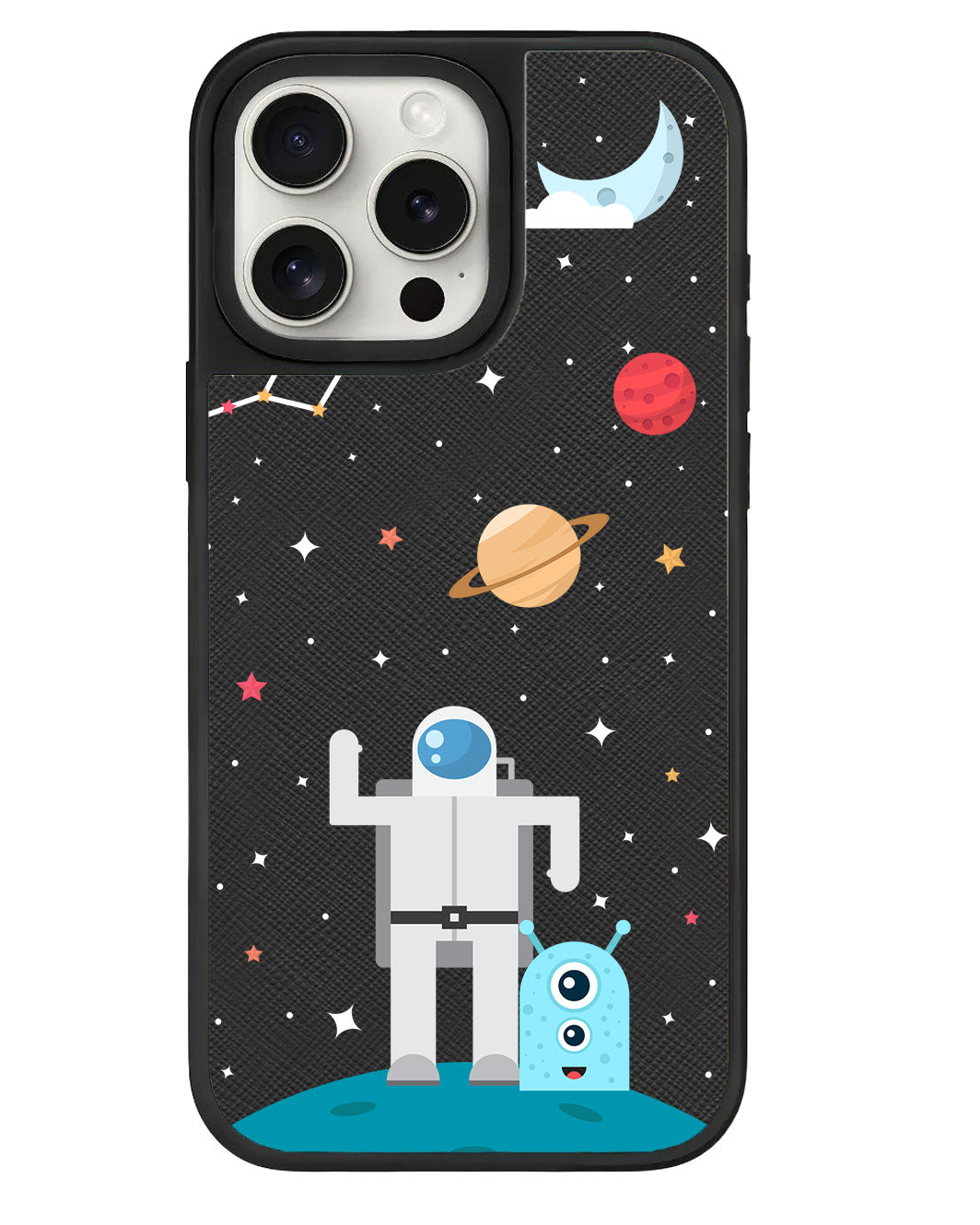 ที่จับหนังสำหรับ iPhone - เอเลี่ยนสีน้ำเงิน
