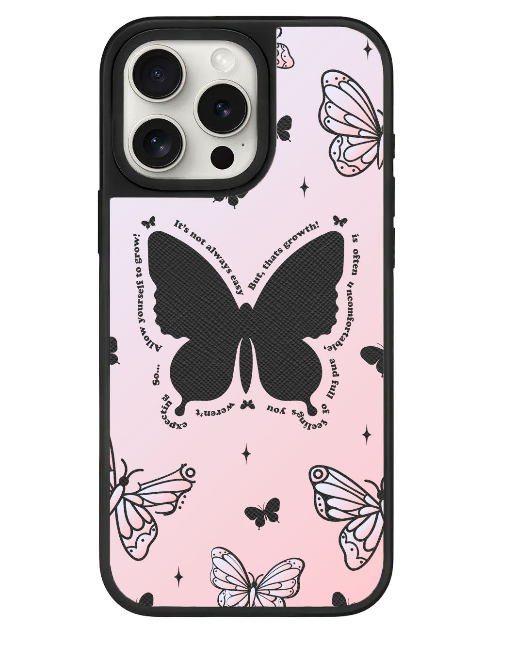 เคสหนัง iPhone แบบมีด้ามจับ - Butterfly Effect 2.0