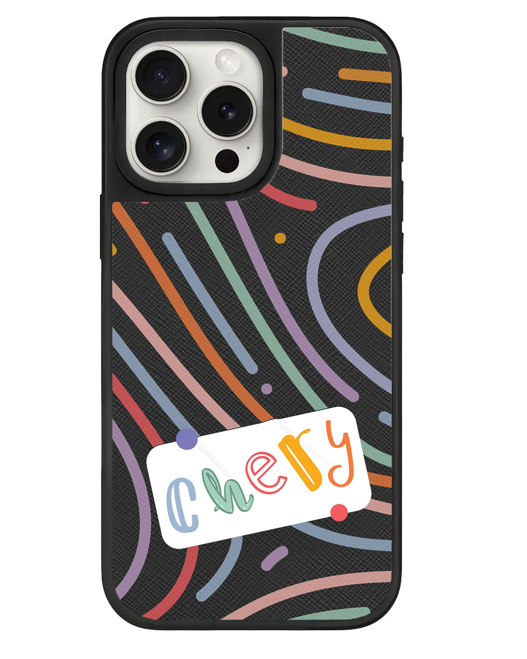 ที่จับหนังสำหรับ iPhone - Doodle Monogram 2.0