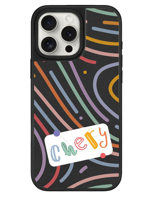 ที่จับหนังสำหรับ iPhone - Doodle Monogram 2.0