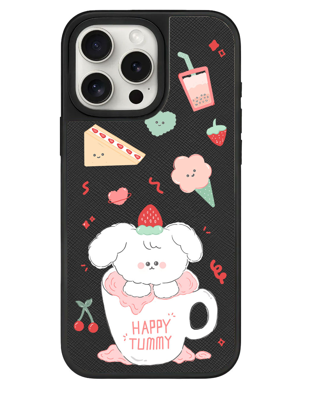 ที่จับหนังสำหรับ iPhone - Happy Tummy