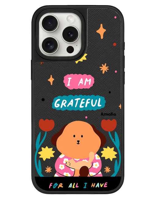 ปลอกหนังสำหรับ iPhone - คิคุและแมว