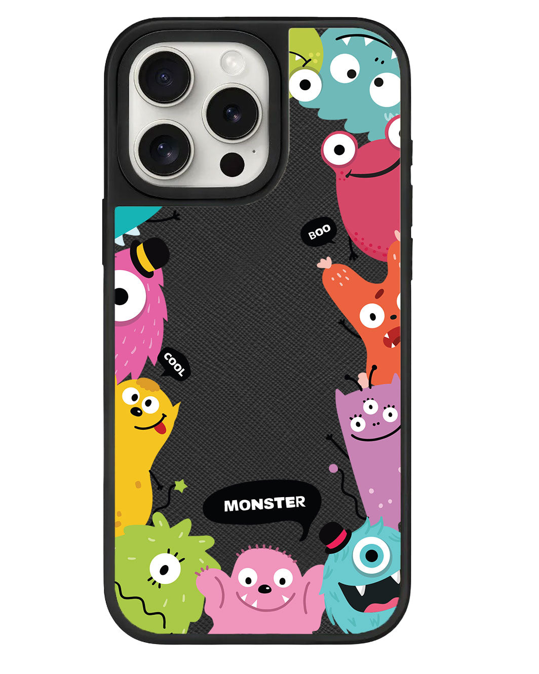 ปลอกหุ้มหนังสำหรับ iPhone - Little Monster