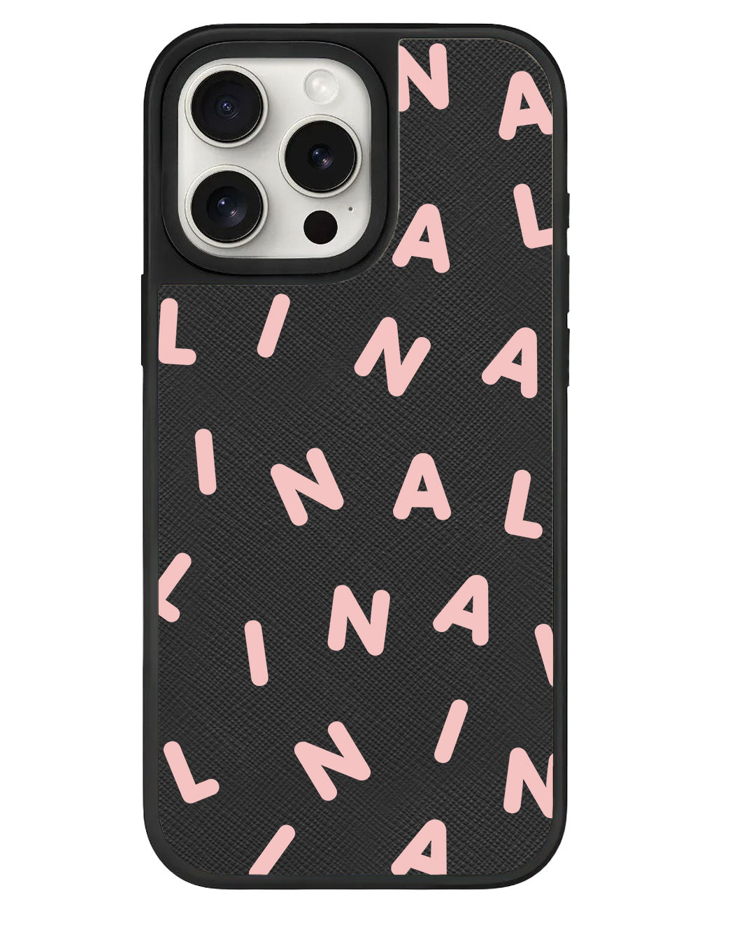 ที่จับหนังสำหรับ iPhone - CUSTOM MONOGRAM 2.0 สี Rosewater