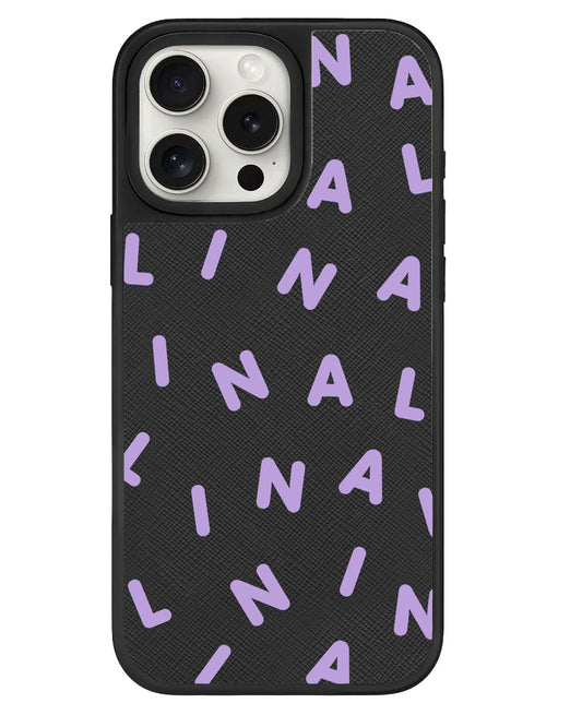 ที่จับหนังสำหรับ iPhone - CUSTOM MONOGRAM 2.0 LIlac