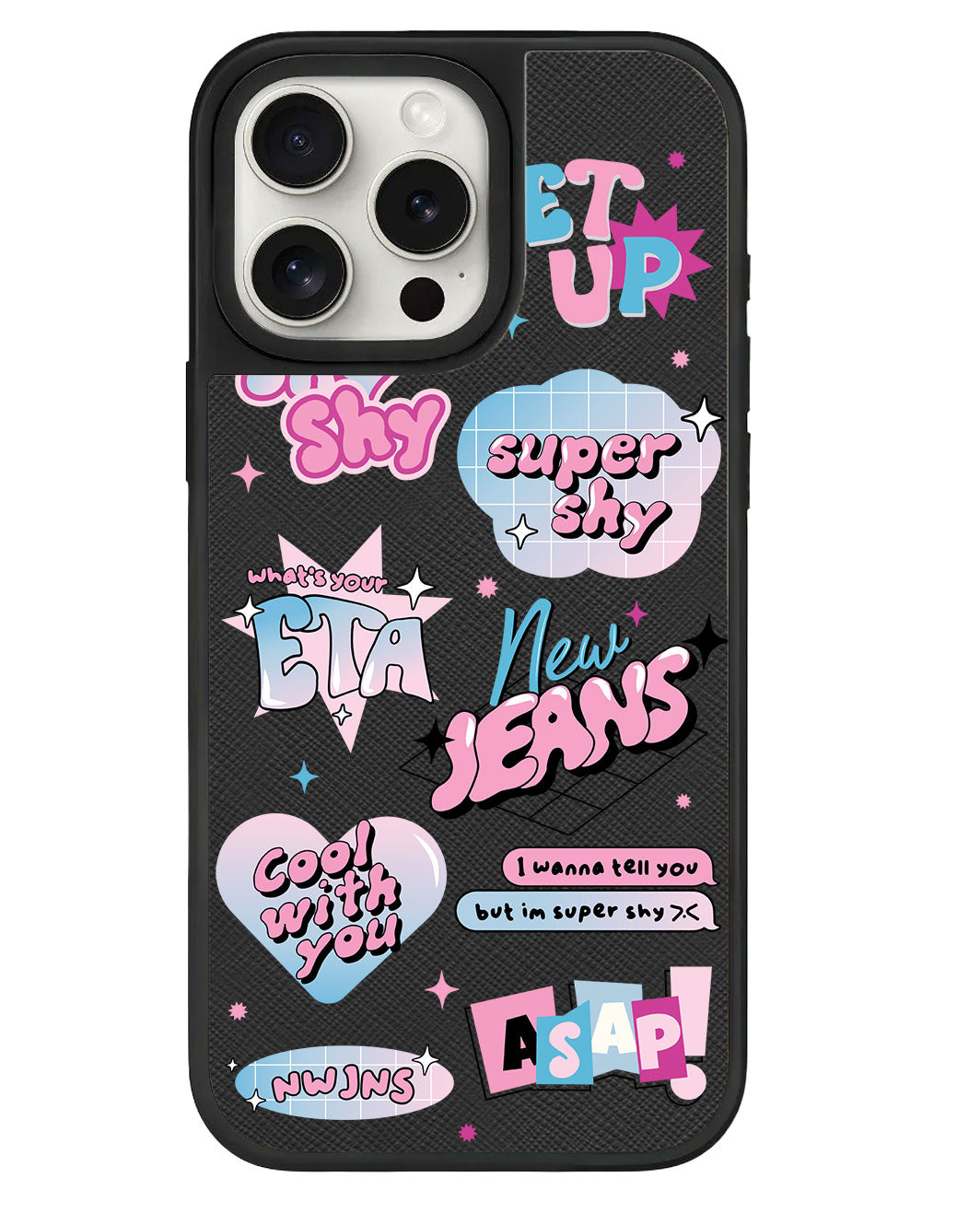 iPhone Leather Grip - กางเกงยีนส์ใหม่ Super Shy