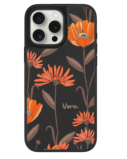 ปลอกหนังสำหรับ iPhone - November Marigold