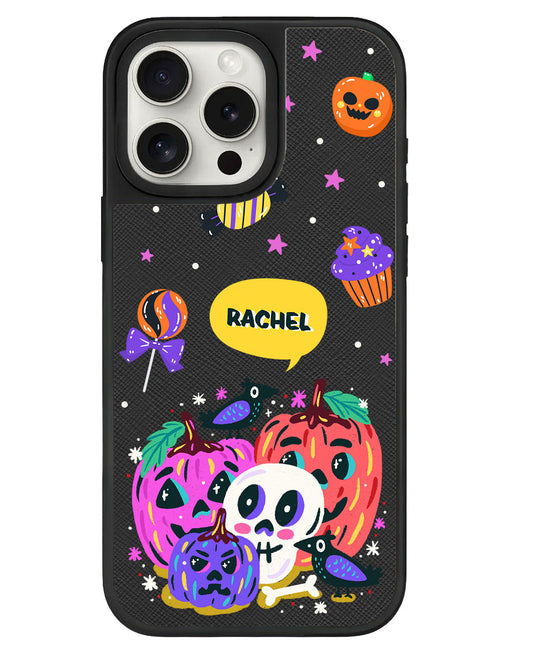 ที่จับหนังสำหรับ iPhone - Pumpkin Monster