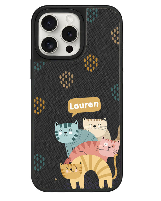 ที่จับหนังสำหรับ iPhone - Rainbow Meow 2.0