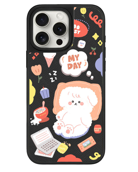 iPhone Leather Grip - รูปแบบใหม่