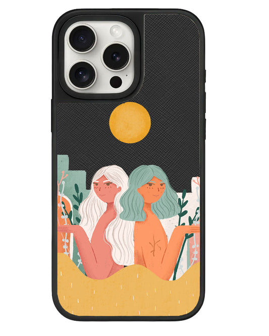 iPhone Leather Grip - เราสวยจังเลย