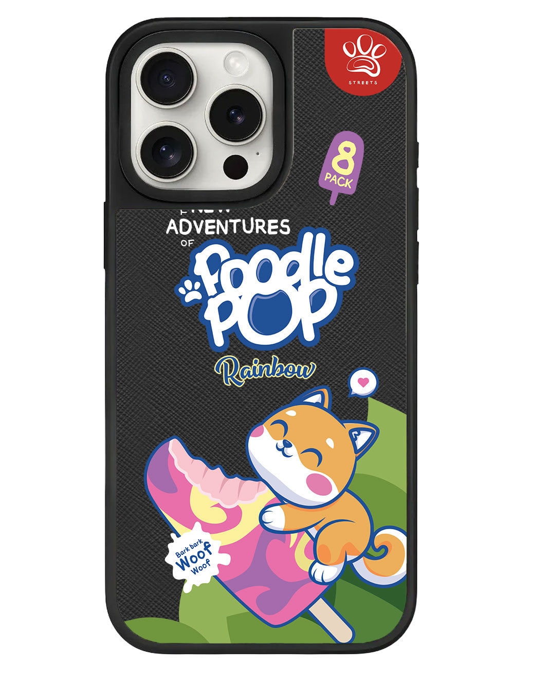 ที่จับหนังสำหรับ iPhone - Poodle Pop