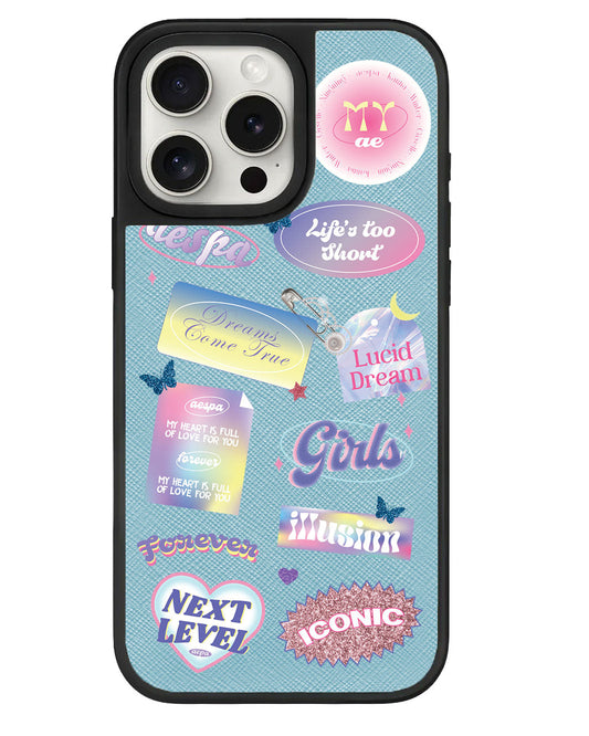 ที่จับหนังสำหรับ iPhone - Aespa Girls Pack