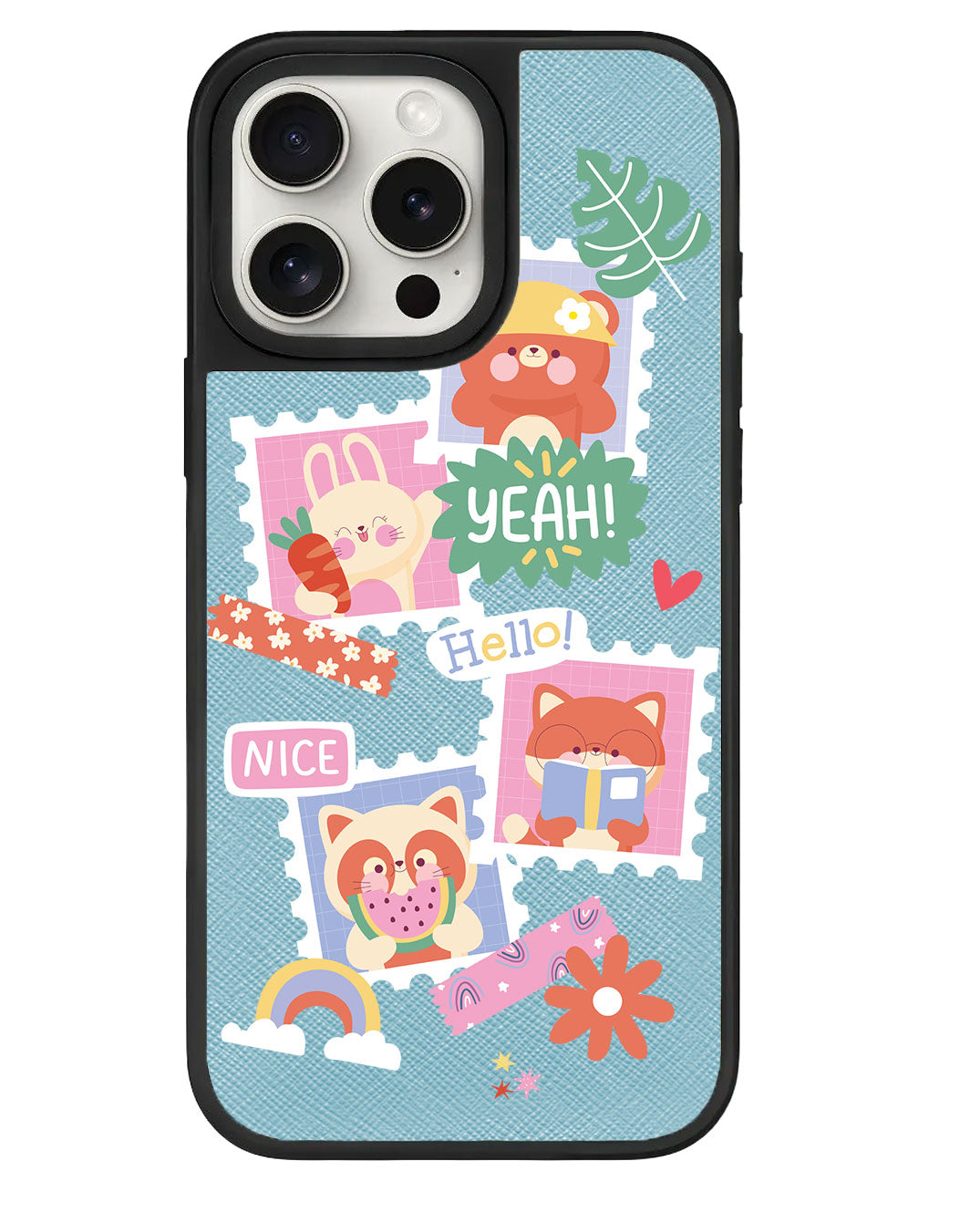 ปลอกหุ้มหนังสำหรับ iPhone - Animal Squad