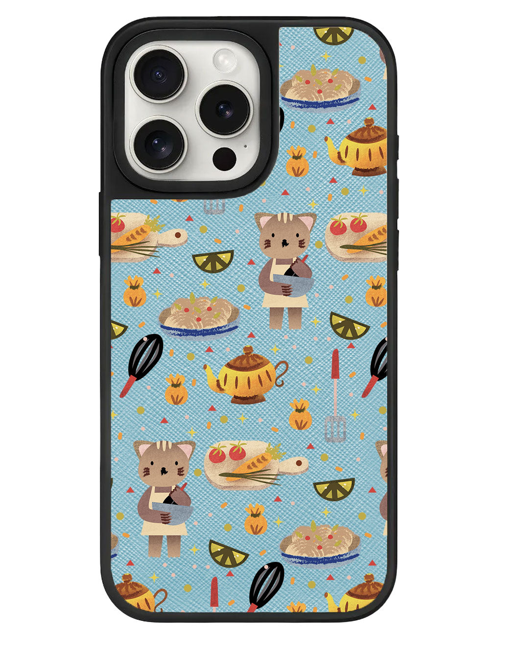 ที่จับหนังสำหรับ iPhone - Cooking Cat