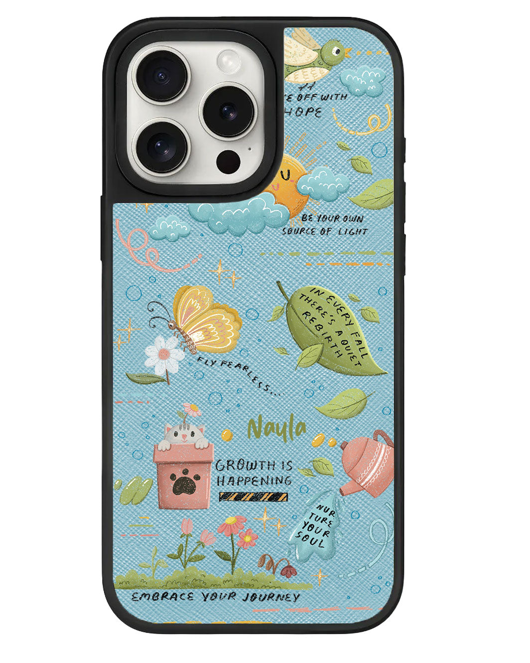 iPhone Leather Grip - Growth