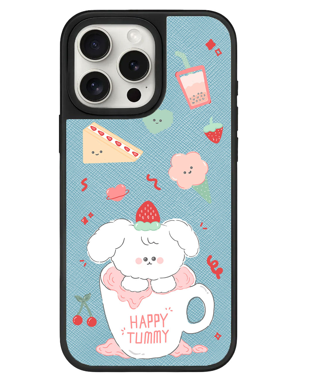 ที่จับหนังสำหรับ iPhone - Happy Tummy