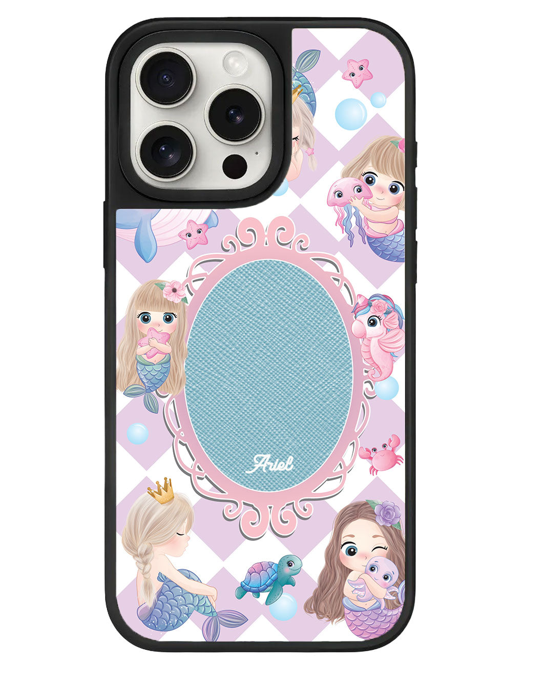 เคสหนัง iPhone ลาย Little Mermaid 2.0