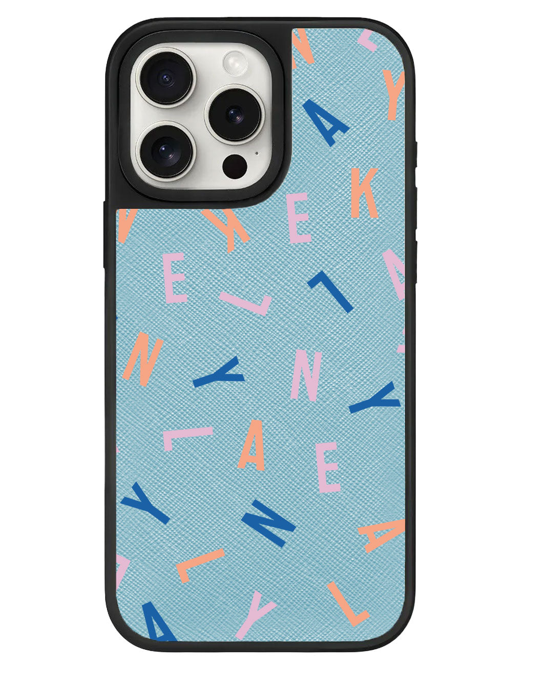 ที่จับหนังสำหรับ iPhone - CUSTOM MONOGRAM 1.0 สีรุ้ง