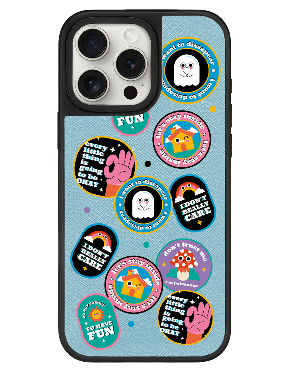 สติ๊กเกอร์ Monster Pack สำหรับ iPhone Leather Grip