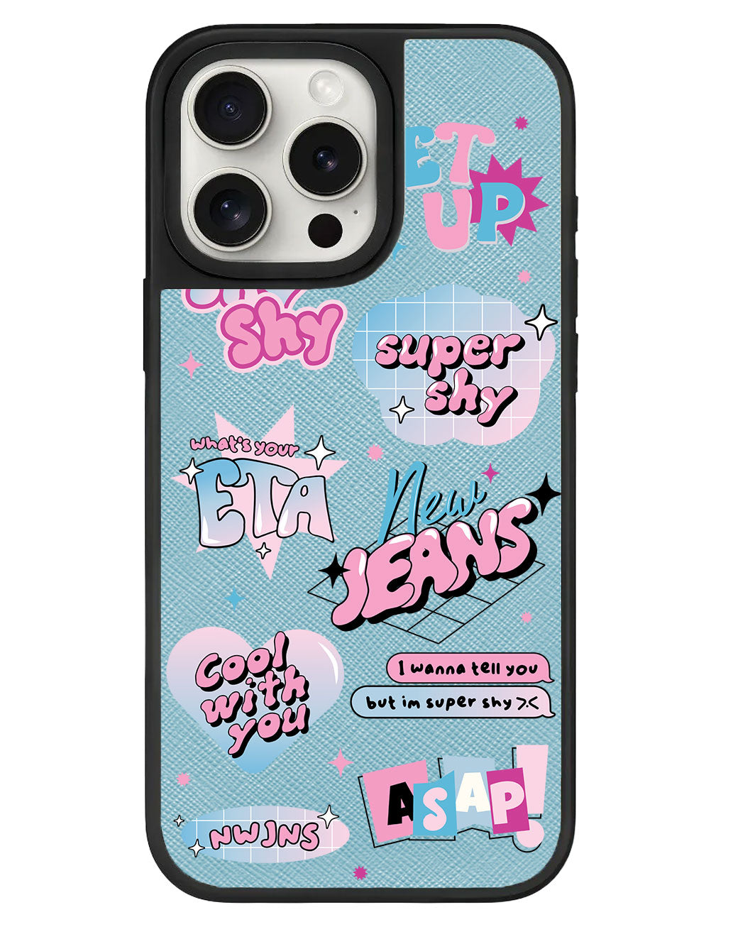 iPhone Leather Grip - กางเกงยีนส์ใหม่ Super Shy