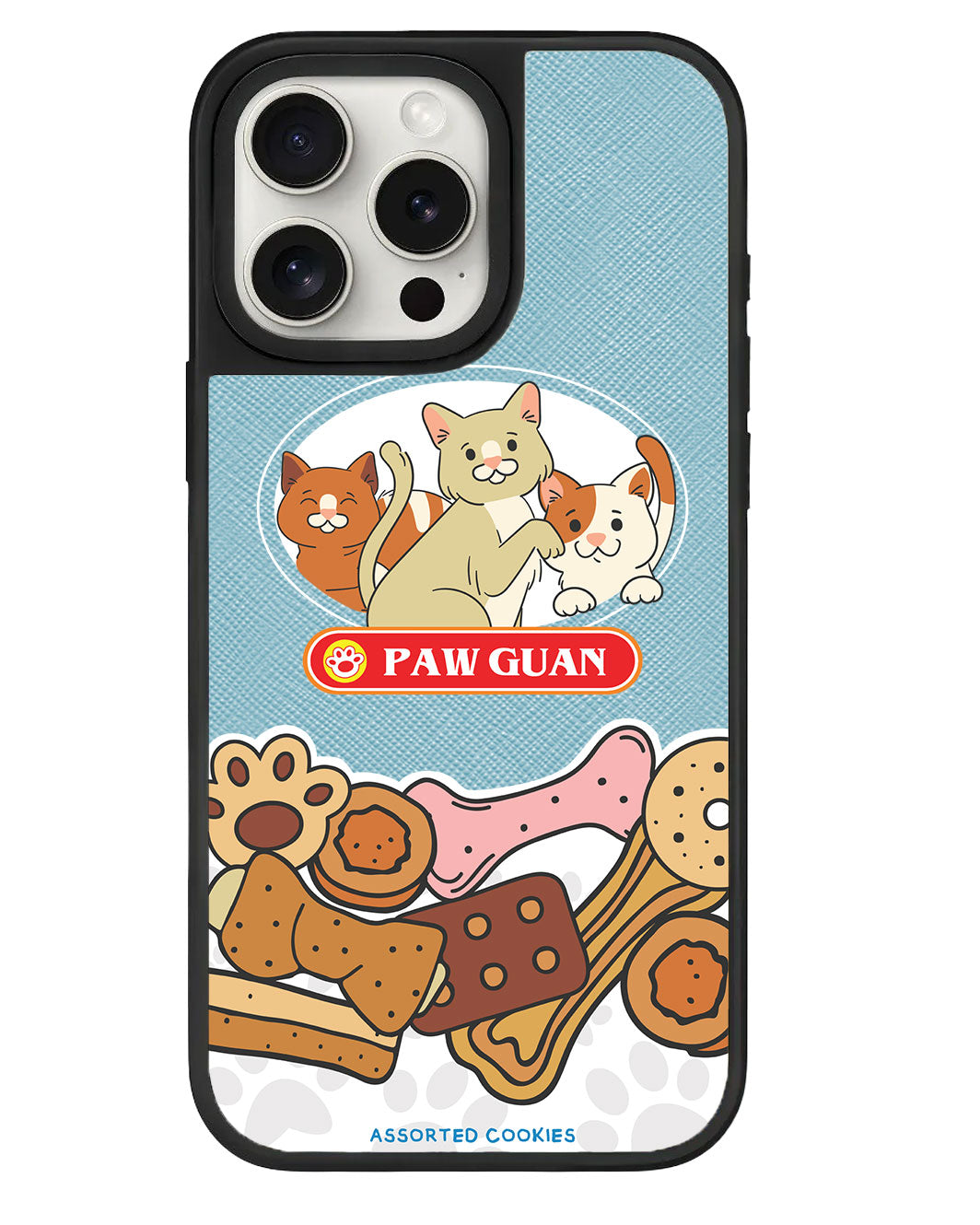 ที่จับหนังสำหรับ iPhone - Pawguan Cat