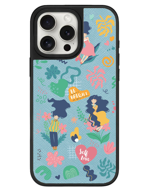 สติ๊กเกอร์ iPhone Leather Grip - Self Love Pack 2.0
