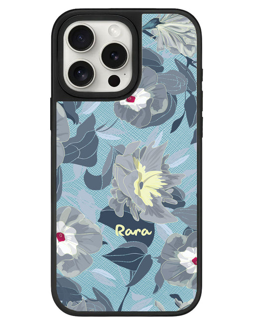 iPhone Leather Grip - เดือนกันยายน Morning Glory