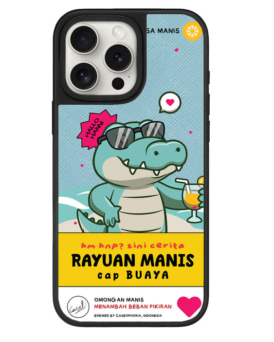 กริปหนังสำหรับ iPhone - แคปบัวญ่า