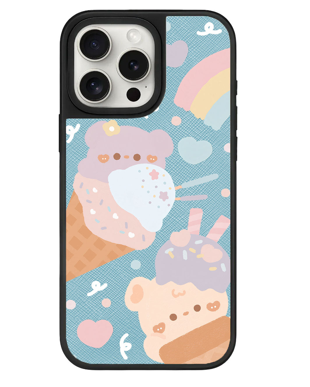 iPhone Leather Grip - ไอศกรีมสำหรับเท็ดดี้