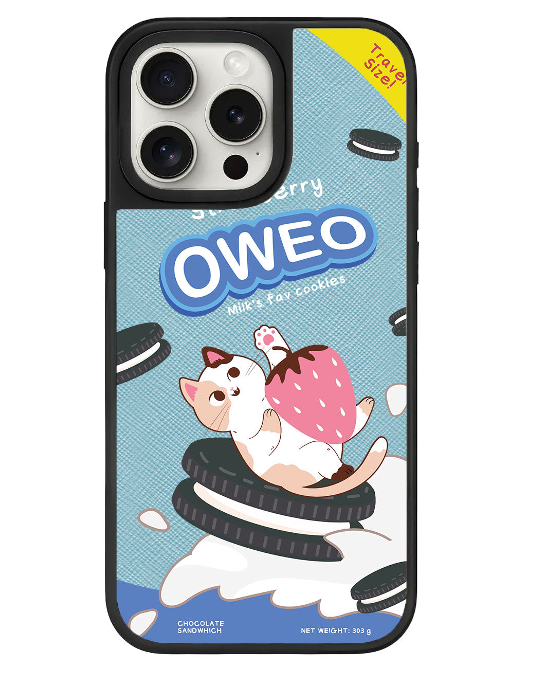 ที่จับหนังสำหรับ iPhone - Oweo Cat