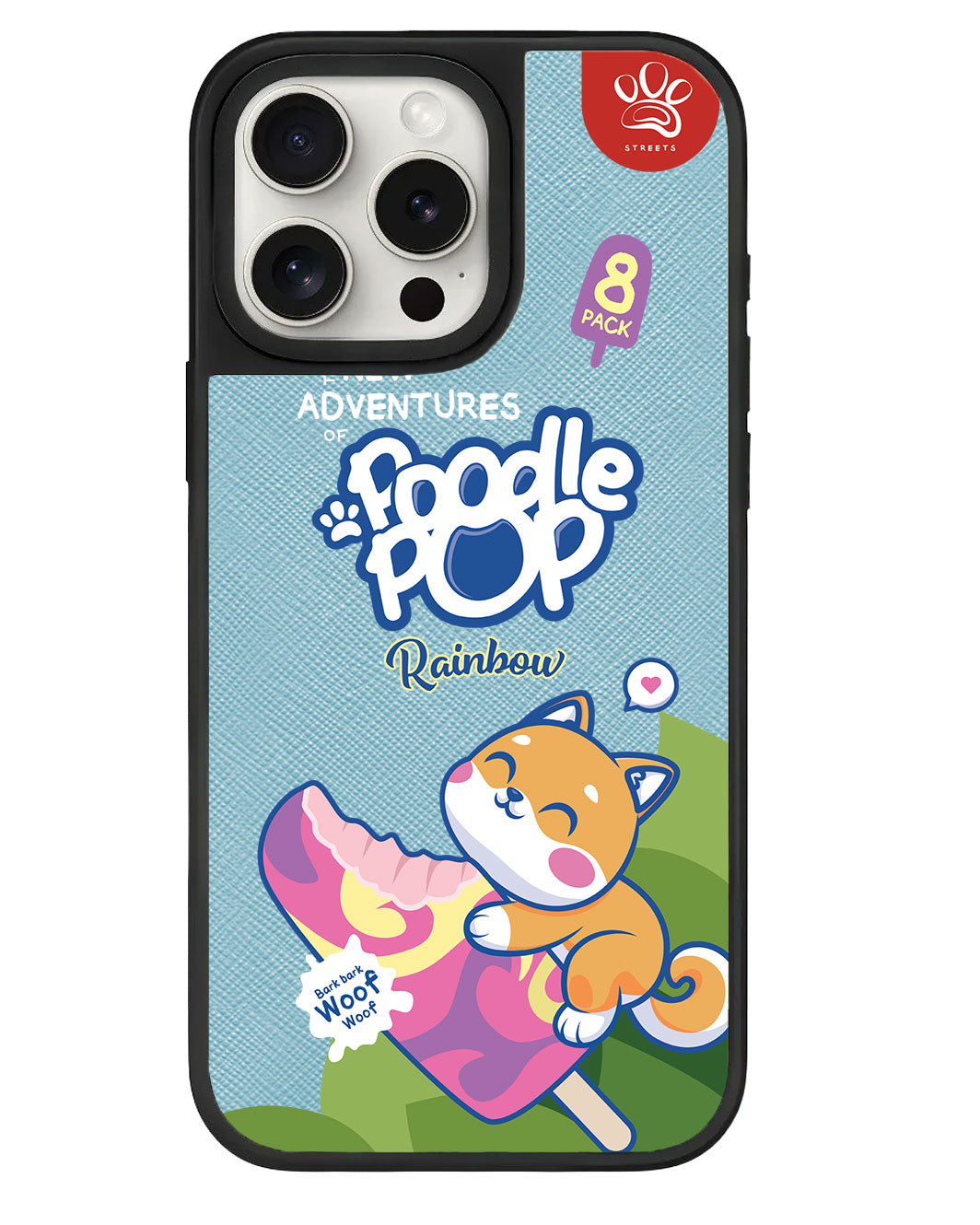 ที่จับหนังสำหรับ iPhone - Poodle Pop