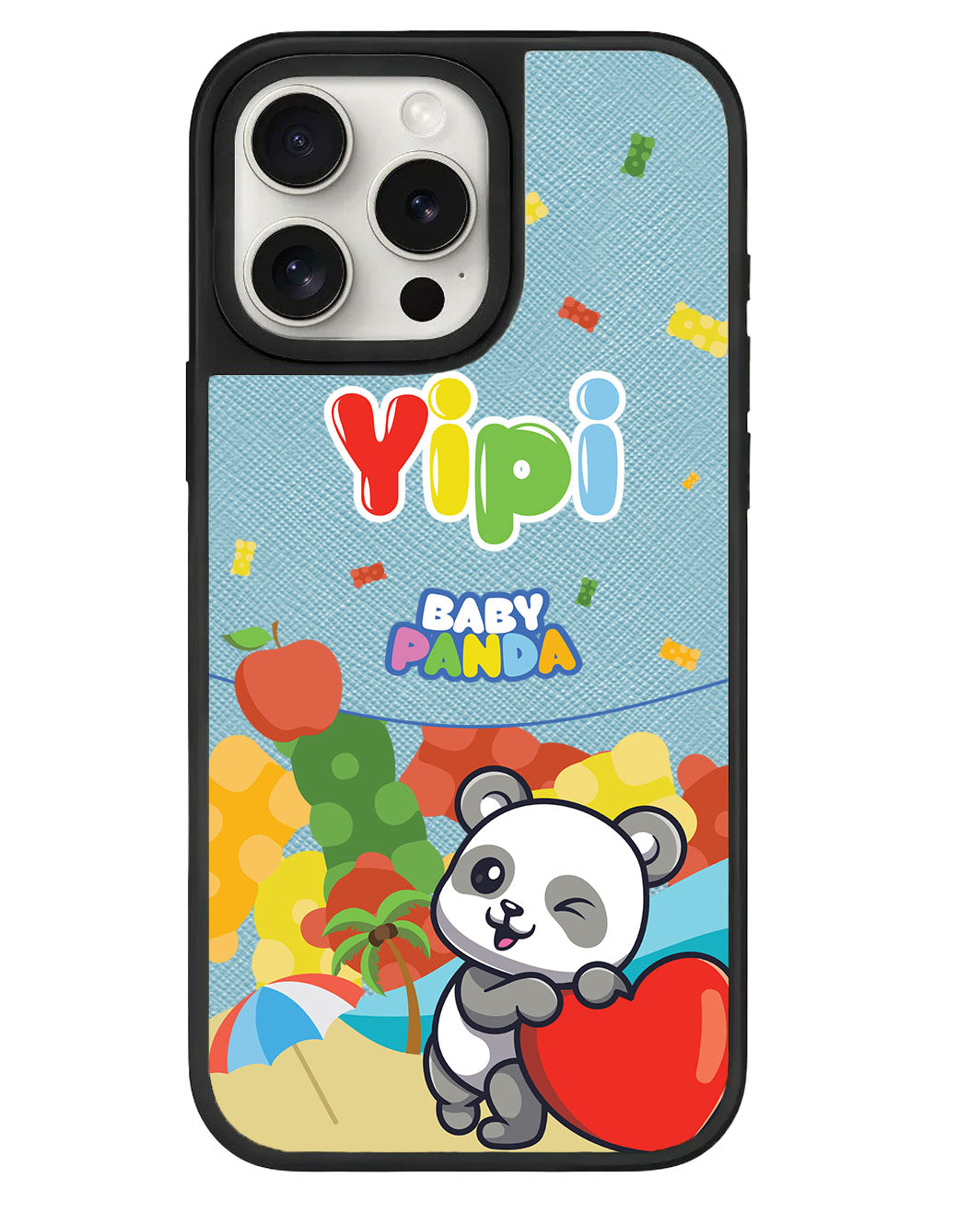 ที่จับหนังสำหรับ iPhone - Yipi Strawberry Kiss