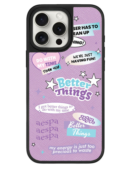 ที่จับหนังสำหรับ iPhone - Aespa Better Things