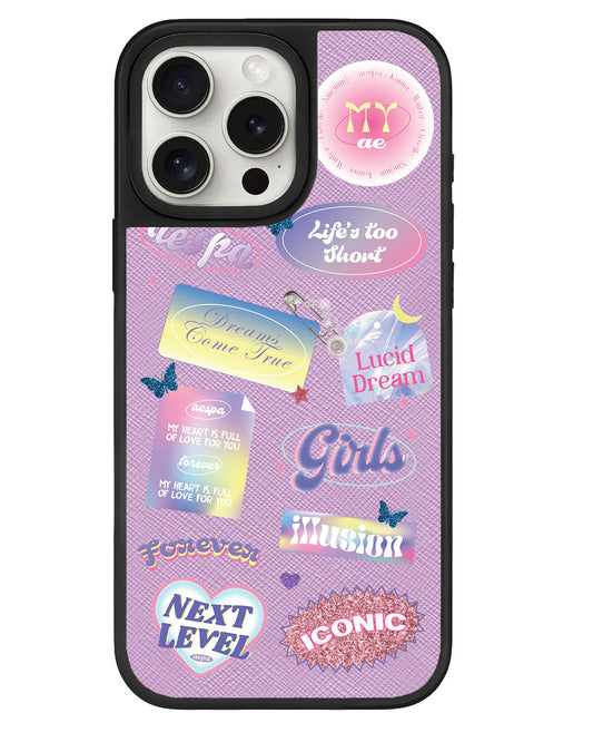 ที่จับหนังสำหรับ iPhone - Aespa Girls Pack