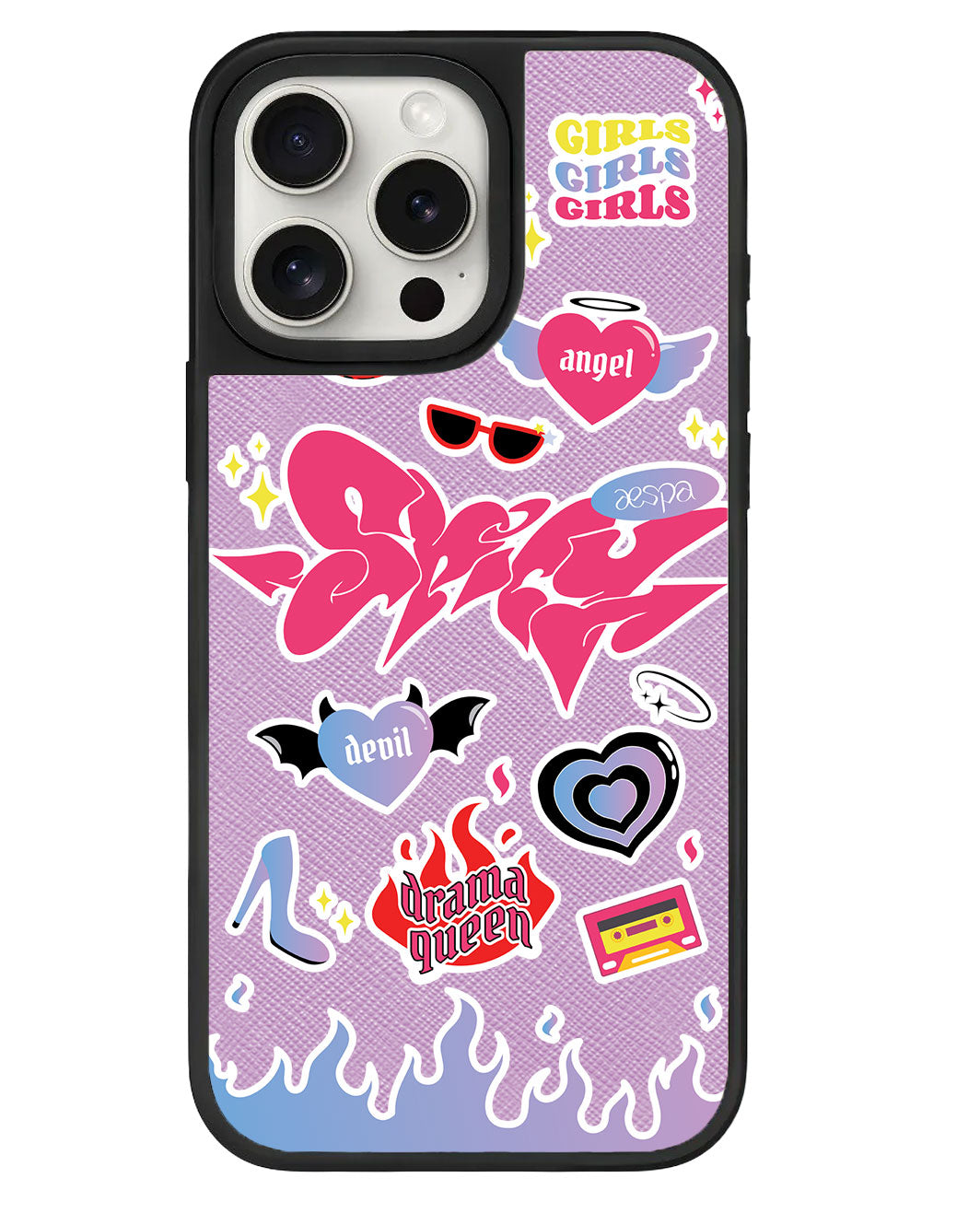 ที่จับหนังสำหรับ iPhone - Aespa Spicy