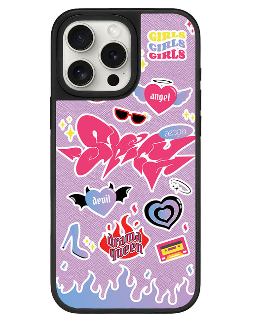 ที่จับหนังสำหรับ iPhone - Aespa Spicy