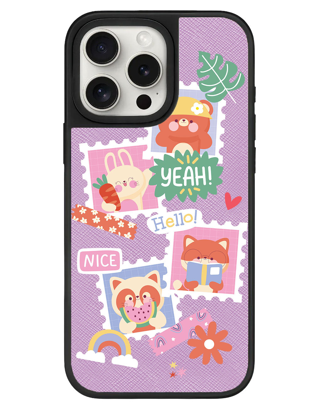 ปลอกหุ้มหนังสำหรับ iPhone - Animal Squad
