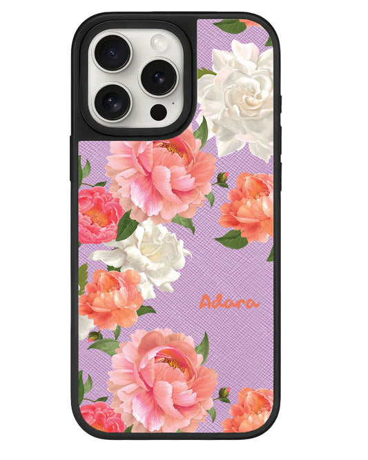 ปลอกหนังสำหรับ iPhone - August Peony